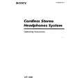 SONY VIP-1000 Owner's Manual cover photo