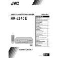 JVC HR-J240E Owner's Manual cover photo