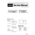 CLARION CRX601R Service Manual cover photo