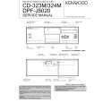 KENWOOD DPFJ5020 Service Manual cover photo