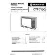 SANYO CTP7130 Service Manual cover photo
