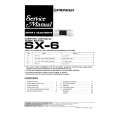 PIONEER SX-6 Service Manual cover photo