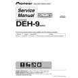 PIONEER DEH-9/XS/UC Service Manual cover photo