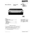 SANYO VHR330SP Service Manual cover photo