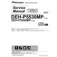 PIONEER DEH-P5500MP/X1B/EW Service Manual cover photo
