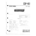 SONY CDP461 Service Manual cover photo