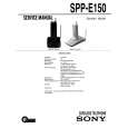 SONY SPPE150 Service Manual cover photo
