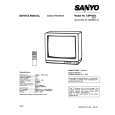 SANYO CBP6022-00 Service Manual cover photo