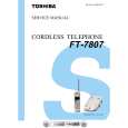 TOSHIBA FT7807 Service Manual cover photo