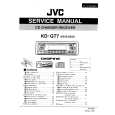 JVC KDGT7 Service Manual cover photo