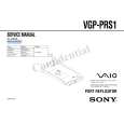 SONY VGPPRS1 Service Manual cover photo