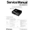 TECHNICS RS686DS-D Service Manual cover photo