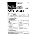 PIONEER MS-Z63 Service Manual cover photo