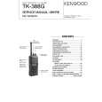 KENWOOD TK388G Service Manual cover photo
