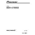PIONEER DEH-4150SD/XU/CN5 Owner's Manual cover photo