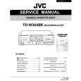 JVC TDW354 Service Manual cover photo