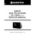 SANYO 14T403 Service Manual cover photo