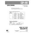 SONY CDP490 Service Manual cover photo