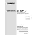AIWA CTX411 Owner's Manual cover photo
