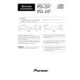 PIONEER PD-107 Owner's Manual cover photo