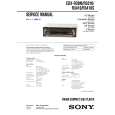 SONY CDXR30M Service Manual cover photo