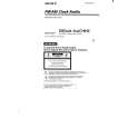 SONY ICF-C121 Owner's Manual cover photo