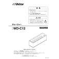 JVC WD-C12 Owner's Manual cover photo