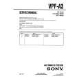 SONY VPFA3 Service Manual cover photo
