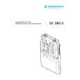 SENNHEISER SK 3063 Owner's Manual cover photo