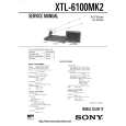 SONY XTL6100MK2 Service Manual cover photo