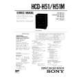 SONY HCDH51/M Service Manual cover photo