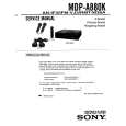 SONY MDP-A880K Service Manual cover photo