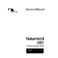 NAKAMICHI 480 Service Manual cover photo