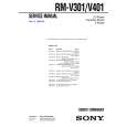 SONY RMV301 Service Manual cover photo
