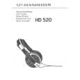 SENNHEISER HD 520 Owner's Manual cover photo