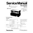 TECHNICS RSM240X Service Manual cover photo