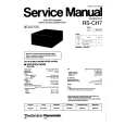 TECHNICS RSCH7 Service Manual cover photo