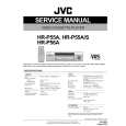 JVC HRP55A Service Manual cover photo