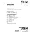 SONY STU-741 Service Manual cover photo
