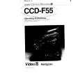 SONY CCD-F55 Owner's Manual cover photo