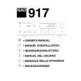 NAD 917 Owner's Manual cover photo