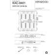 KENWOOD KAC8401 Service Manual cover photo