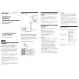 SONY AC-E15A Owner's Manual cover photo