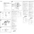 SONY XT63V Owner's Manual cover photo