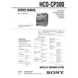 SONY HCDCP300 Service Manual cover photo