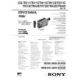 SONY CCD-TRV730E Service Manual cover photo