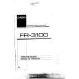 CASIO FR3100 Owner's Manual cover photo