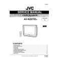 JVC AVN29703S/Z Service Manual cover photo