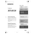 ONKYO HTR520 Owner's Manual cover photo