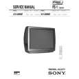 SONY KV25B5E Service Manual cover photo